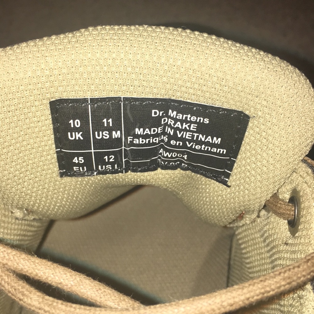 Dr. Martens ‘Drake’ Size 11 Men’s Shoe-Like New